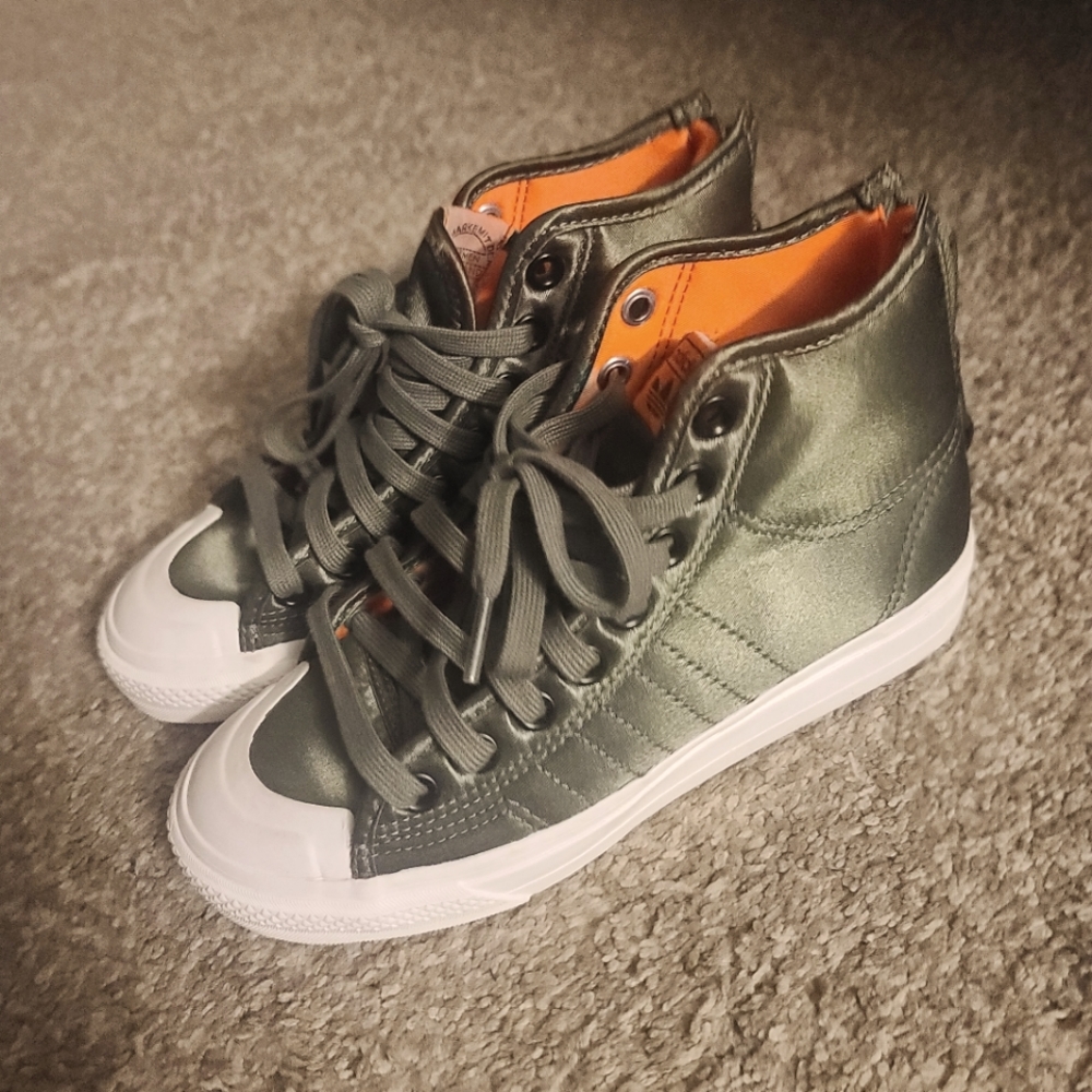 Adidas Originals NIZZA HI RF FW0264 sz 4.5 or women's sz 5.5
